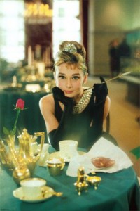 Audrey Hepburn en Desayuno con Diamantes