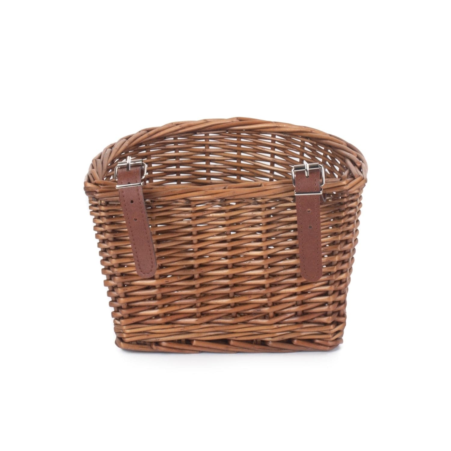 Cesta infantil de mimbre delantera para bicicleta — vista 4