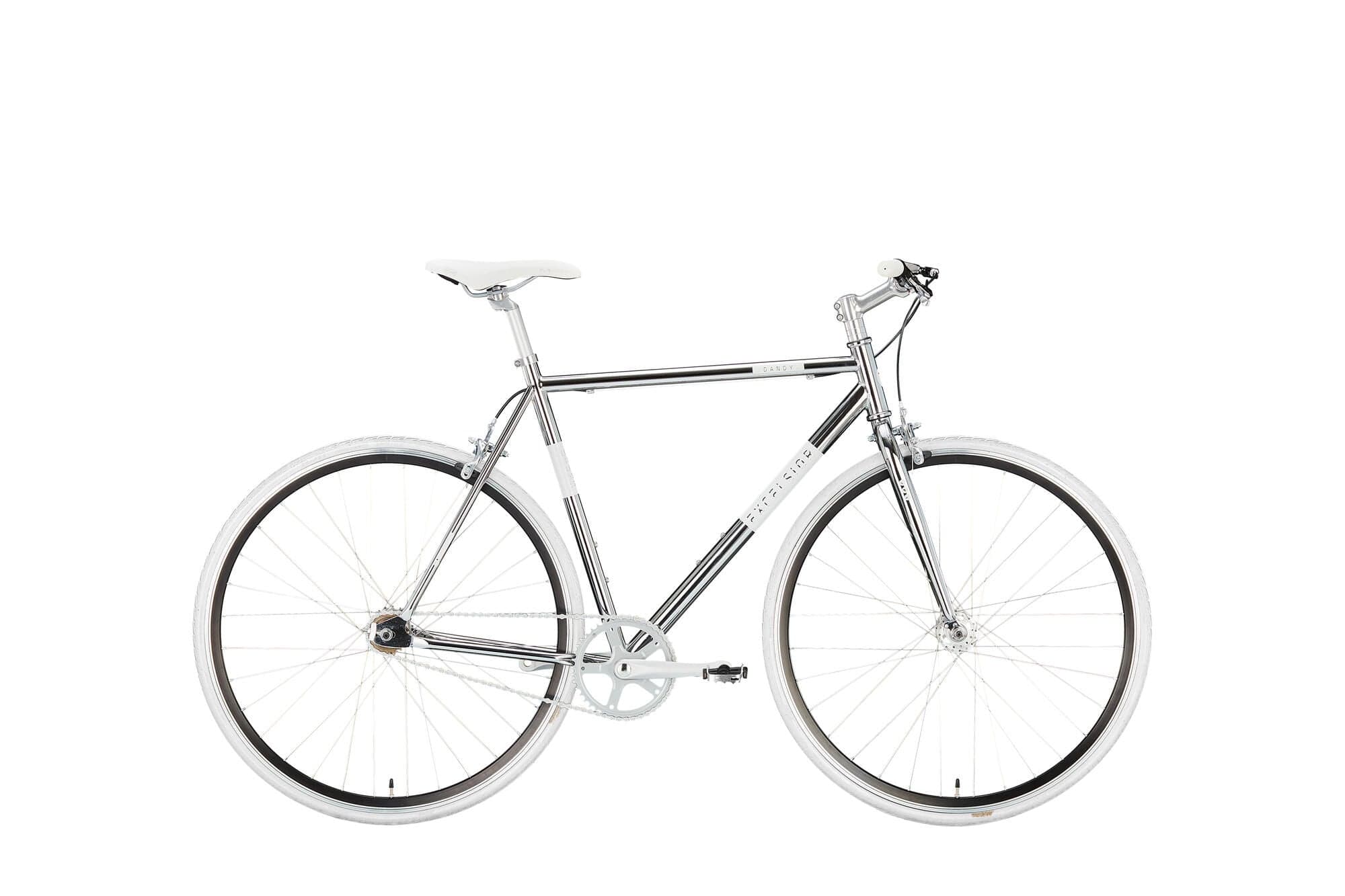 Excelsior Dandy 28" — Bicicleta de paseo, cromo 59 cm