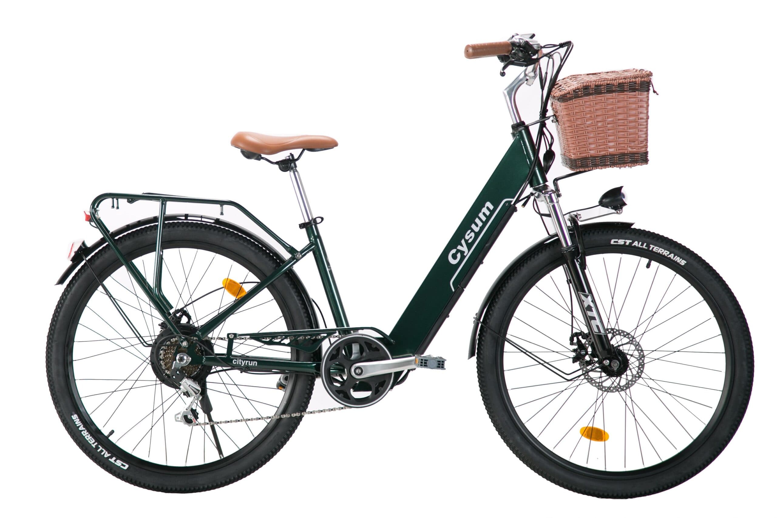 CYSUM Cityrun 26" — E-bike urbana de cuadro bajo, 350 W