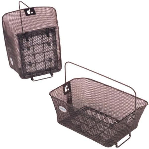 Basil Como — Cesta trasera de bicicleta, negro