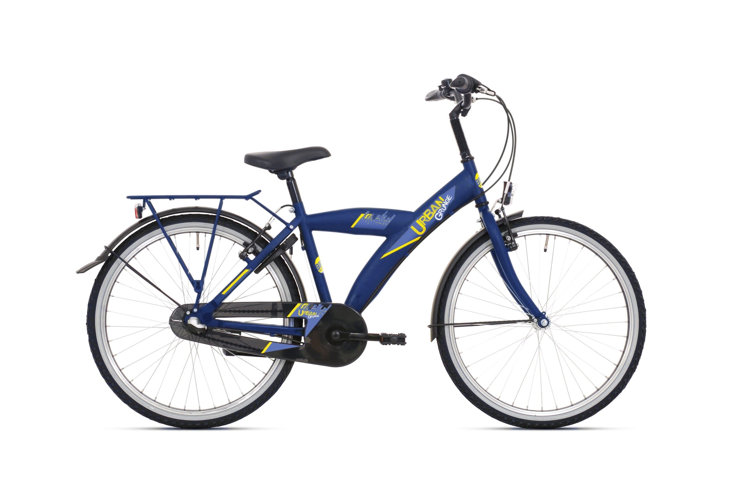 Bikefun Urban City 24" 3v — Bicicleta infantil, azul