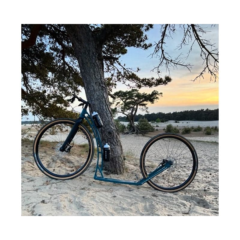 Mibo Alltrack — Patinete gravel de edición limitada, azul océano