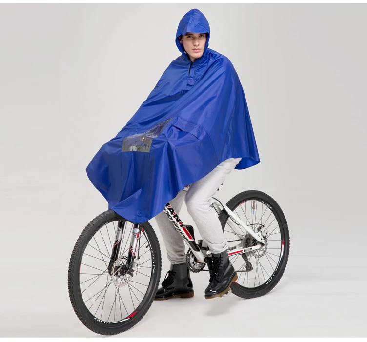 Poncho de lluvia para ciclista, modelo 1