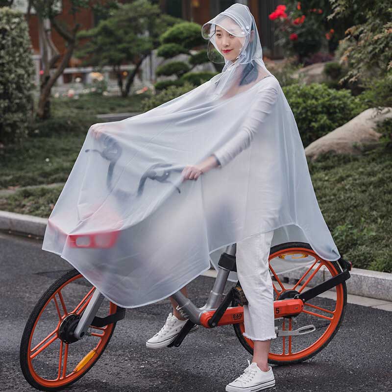 Poncho de lluvia para ciclista, modelo 3